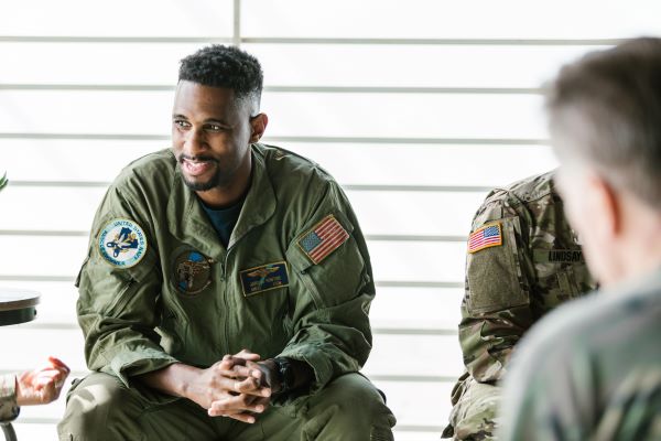 Army Men's Group in Love Thy Neighbor article